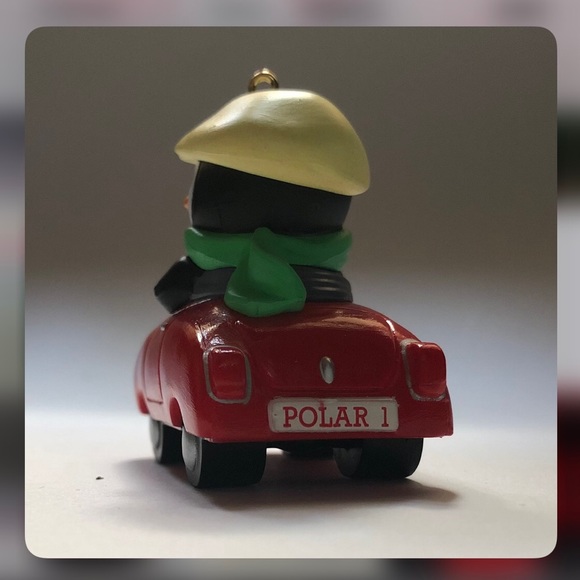 Hallmark Polar Sport Penguin inCar Ornament in box - Picture 7 of 10